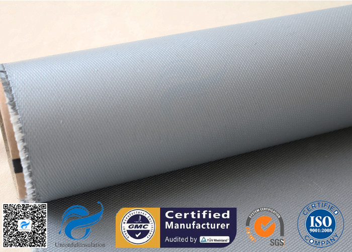 Flameproof 600 g/m2 Silicone Coated Fiberglass Fabric for Heat Insulation