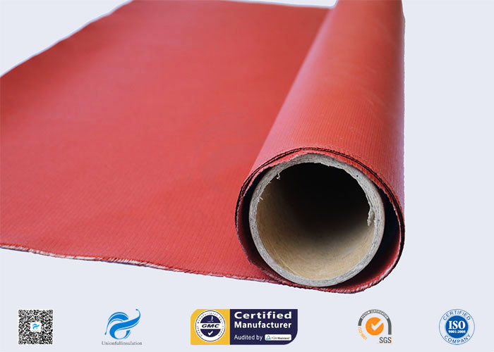 Heat Resistant Silicone Coated Fiberglass Fabric Insulation Material