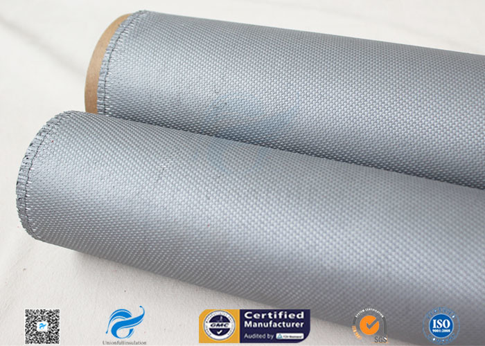 1050gsm silicone coated fiberglass cloth For Railway Engine Sparks Protection