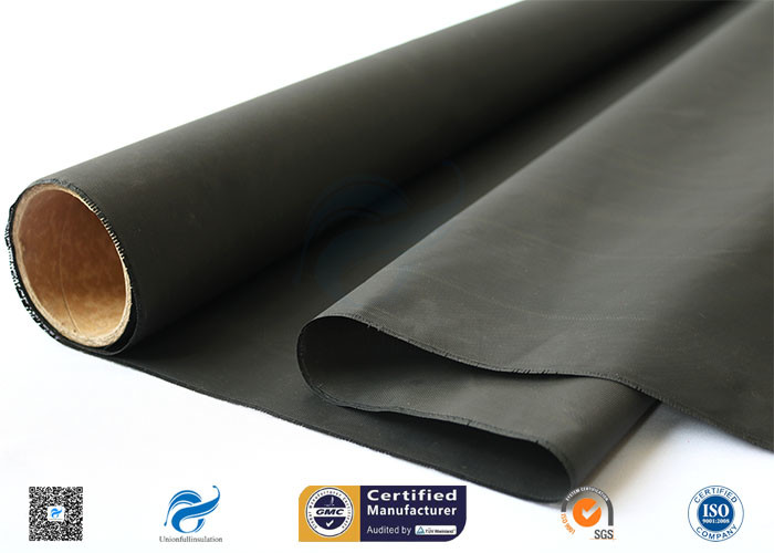 C - Glass 7628 Double Side Black Acrylic Coated Fiberglass Fabric