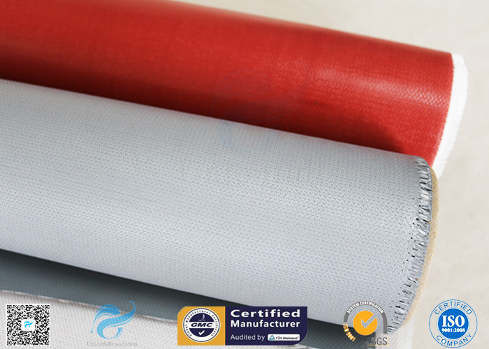 260℃ High Temperature E-glass Satin/Twill Silicone Coated Fiberglass Fabric