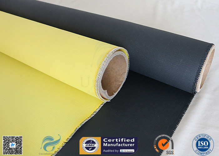 High Temperature Resist 260℃ C-Glass 4HS Silicone Coated Fiberglass Fabric