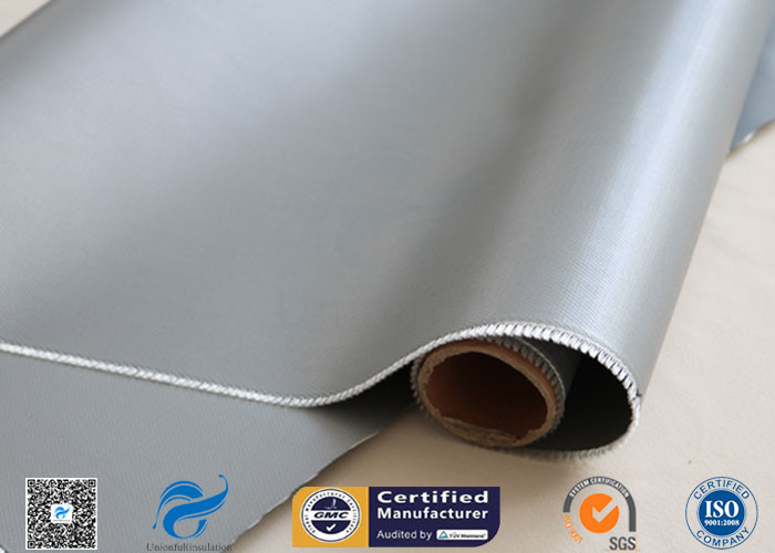 Silicone Rubber Coated Fiberglass Cloth For Thermal Insulation Valve Cover