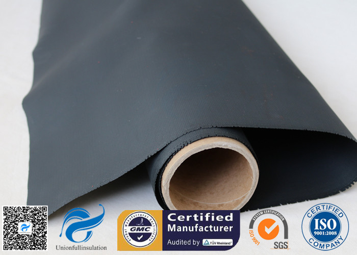 260℃ Satin Weave 80/80g Coating C-glass Silicone Coated Fiberglass Fabric 0.45mm