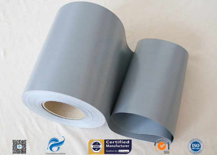 PVC Coated Fiberglass Clothing Waterproof High Strength 0.3MM Fireproof Fabric