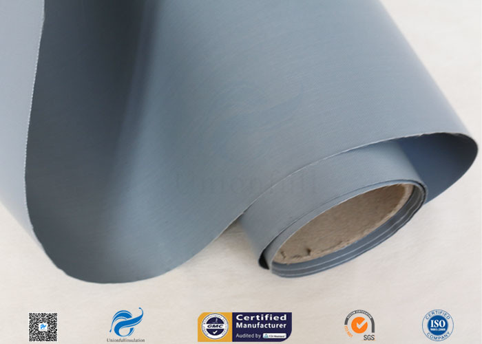 0.25mm 280g Waterproof PVC Coated Fiberglass Fabric Cloth For Flexible Fabric Duct