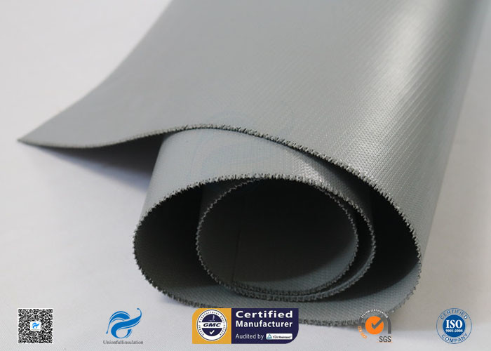 Two Side Silicone Coated Glass Fabric / Silicone Rubber Coated Fiberglass Fabric