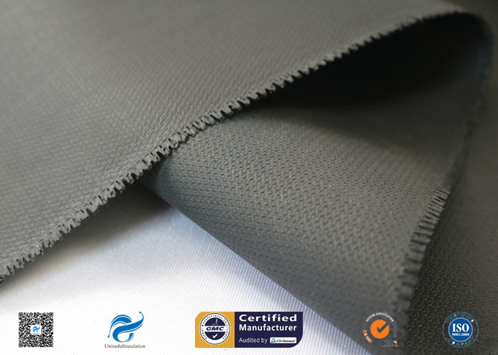 0.45mm High Temperature Black Silicone Coated Fiberglass Cloth Insulation Material