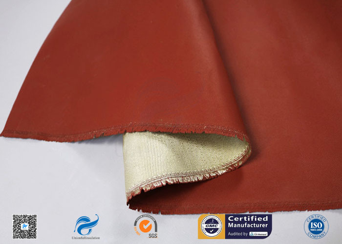 260 ℃ Heat Resistant Insulation Silicone Coated High Silica Fabric