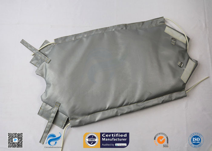 Energy Saving Silicone Coated Fiberglass Thermal Insulation Pump Covers