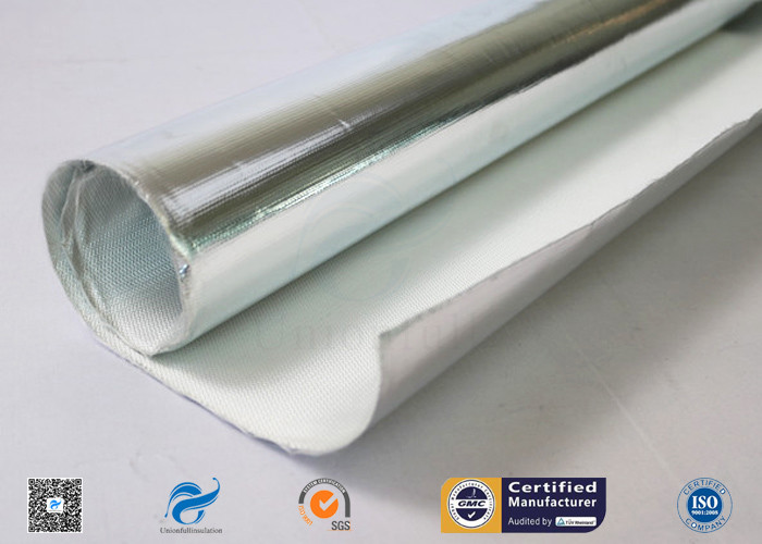 Heat Resistant Aluminum Foil Laminated Coated  Fiberglass Cloth