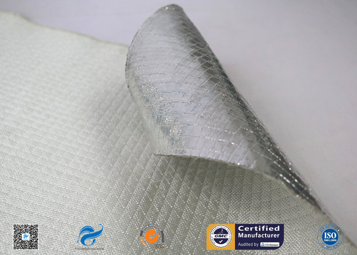 One Side Heat Reflective Aluminum Foil Coated Fiberglass Fabric