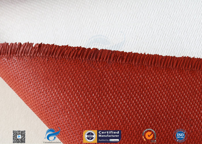 Fireproof High Performance 1 Side Silicone Coating 28 Oz Fiberglass Fabric